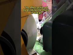 एक ही बार में चक को पीसने से प्राप्त प्रभाव